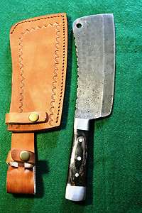 Damascus Steel Heavy Meat Cleaver  