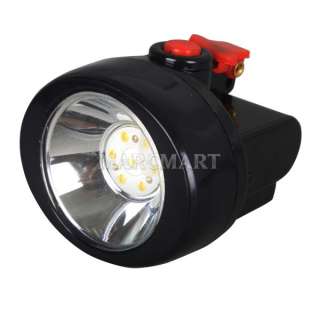   1W 2.5Ah LED Miner Cap Light Mining Headlamp F Chemical Industry NEW
