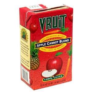  Vruit Apple Carrot Blend Juice ( 12x32OZ) Kitchen 