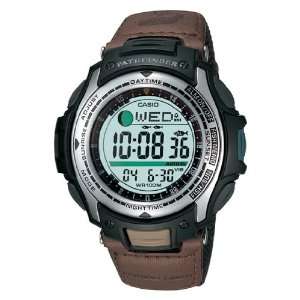 Casio Pathfinder Sports Watch with Fishing Timer, Moon Age/Phase Data 
