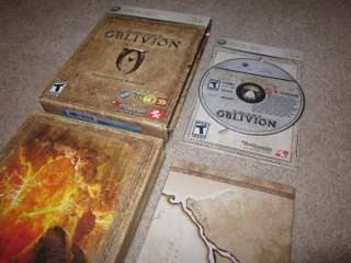   Scrolls IV Oblivion +Collectors Edition case +map (Xbox 360) limited