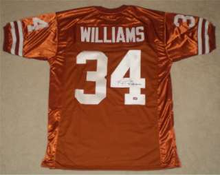  hand signed by Ricky Williams, former Heisman Trophy winning running 