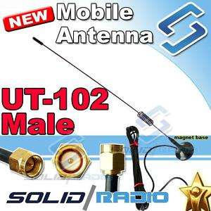 NAGOYA UT 102 SMA mobile antenna for VX 2R UV 3R BF 3U  