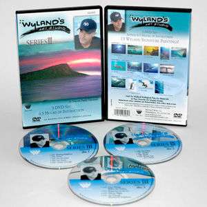 New Wyland TV Series1,2 & 3 complete library 9 dvds art  