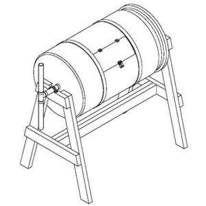 How to Build a Rotating Barrel Compost, Project Plans  