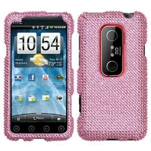   Cover Rhinestone Bling Bling   Baby Pink Cell Phones & Accessories