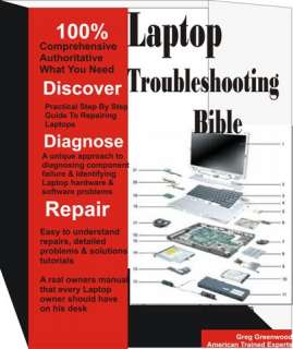 Computer Laptop Hard Drive Repair Mechanic Training Service Book 