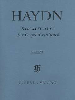 Haydn Concerto for Organ C Major Hob.XVIII10 HN202  