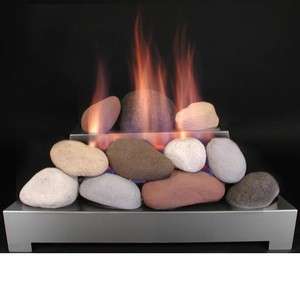 Contemporary Rock & Stone Fireplaces  