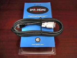 Gefen High Performance DVI to HDMI Conversion Cable 6, CAB DVI2HDMI 