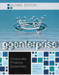 Essentials of Corporate Finance 7th Edition Ross 7E New 9780073382463 