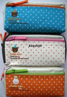   Bunny / Bear Beauty Cosmetic / MakeUp Bag / Pencil Pen Case / Pouch