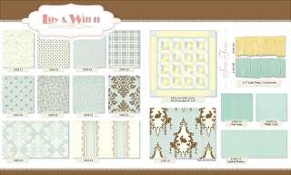 LILY & WILL II CHARM PACK Quilt Squares MODA Fabric CHARMS  