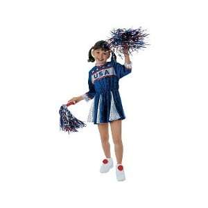    New Girls Sized 8 10 Sequence Cheerleader Costume Toys & Games