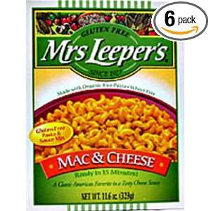 Mrs. Leepers Mac & Cheese, 11.6 Ounce Boxes (Pack Of 6)  