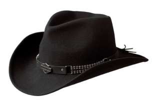    DAVIDSON® CRUSHABLE WOOL BLACK WESTERN COWBOY HAT HD 93 NEW  