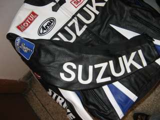 Joe Rocket Suzuki Superbike Leather Jacket Black All Sizes  