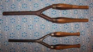 Antique/Primative Six Iron Curling/Crimping Irons