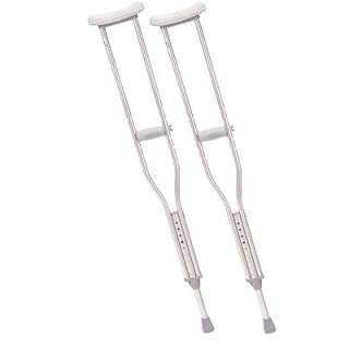 New Aluminum Adult Crutch + Underarm Pad and Handgrip  