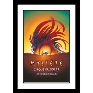  Cirque du Soleil   Mystere 32x45 Framed and Double Matted 