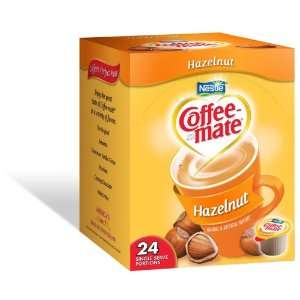 Coffee mate Coffee Creamer, Hazelnut Liquid Singles, 0.375 Ounce (Pack 