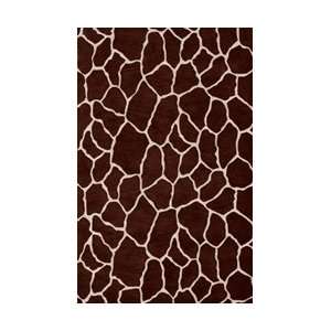  Chocolate Giraffe Rug