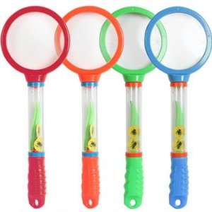  1 EA. Various Color Plastic Bug Keeper Magnifying Glasses 