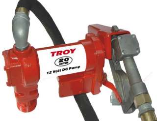   20 GPM 12V Heavy Duty Fuel Diesel Gas Transfer Pump   12 Volt  