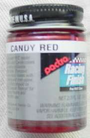 Pactra Candy Red Lexan Airbrush Paint  