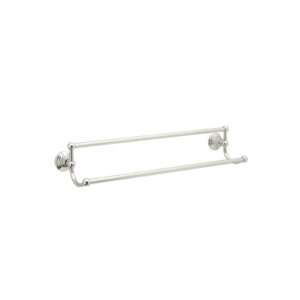   ROT20/24PN 24 Inch Country Bath Double Towel Bar in Polished Nickel