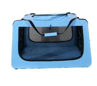 Blue Pet Soft Crate Dog Cage Cat Kennel Cat Pen Yard M 814836019545 