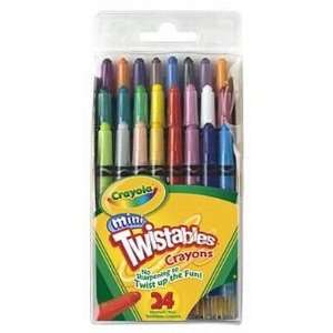  Crayola Mini Twistables Crayons, 24 count (3 Pack) Toys & Games