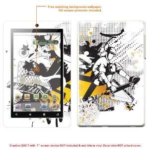   skins Sticker for Creative ZiiO 7 Inch tablet case cover ZiiO7 231
