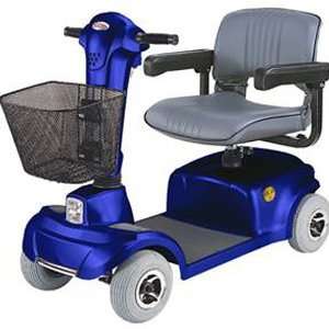  Economy Four Wheel Scooter, Blue with White Glove Service 