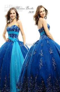   Strapless Quinceanera dresses Ball Gowns Pageant dresses Formal gowns