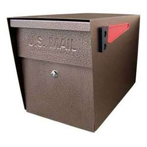   Mail Boss Locking Security Curbside Mailbox Bronze