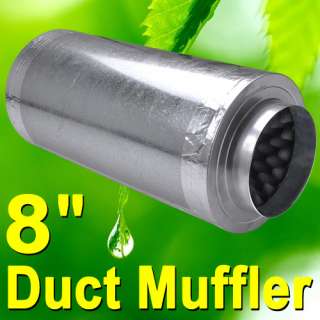 Duct Muffler Inline Fan Noise Reducer Silencer Inch  