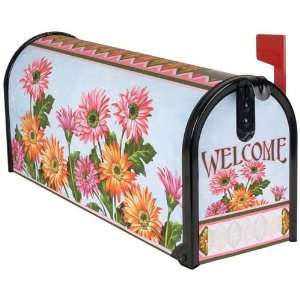  Gerber Daisy Spring Magnetic Mailbox Cover Patio, Lawn 