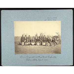  Drum Corps of 61st New York Infantry,Falmouth,Va.,March 
