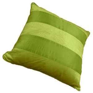   Velvet Stripe 20 Decorative Pillow Velvet Green