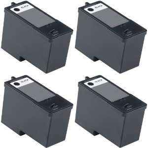 Pack Remanufactured (Series 7) DELL Black Ink Cartridges for Dell 966 