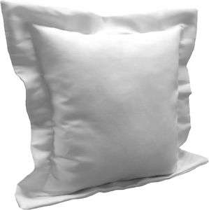 16 FLANGED EDGE TOSS PILLOW WITH FABRIC OPTIONS  