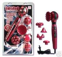 Infrared Electric Massager Dual Speed 5 Attachments  