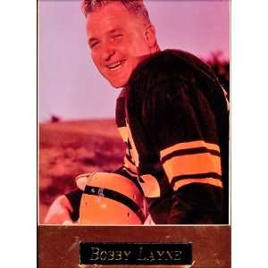 Bobby Layne   Detroit Lions (Matted Photo) 11 x 14