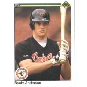 1990 Upper Deck # 290 Brady Anderson Baltimore Orioles / MLB Baseball 