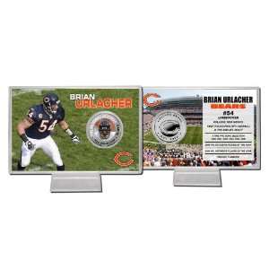 Brian Urlacher Silver Coin Card