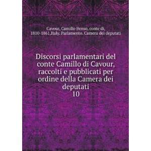  Discorsi parlamentari del conte Camillo di Cavour 