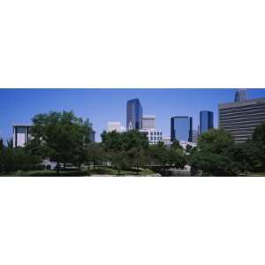 Park in Front of Buildings, Marshall Park, Charlotte, Mecklenburg 