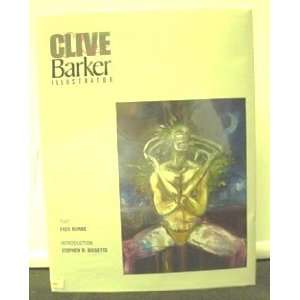 Clive Barker Illustrator Fred Burke, Clive Barker Books