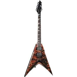   Graphic W/ Case   Dave Mustaine Signature Guitar Musical Instruments